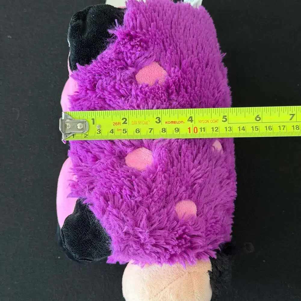 Pillow Pets Pee-Wees Purple Ladybug Plush Pillow